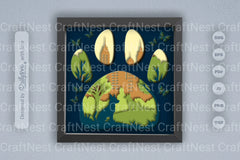 Chihuahua Dog Papercut SVG Bundle: Park Sitting Design - CraftNest - Digital Crafting and Art