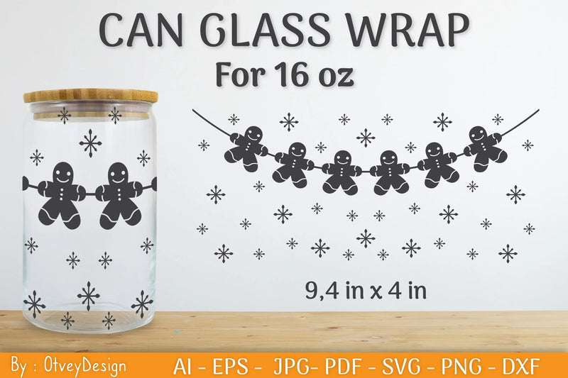 Christmas Beer Can Glass SVG Bundle - CraftNest - Digital Crafting and Art
