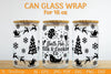 Christmas Can Glass 16 OZ SVG Bundle