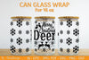 Christmas Can Glass 16 OZ SVG Bundle
