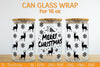Christmas Can Glass 16 OZ SVG Bundle
