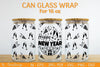 Christmas Can Glass 16 OZ SVG Bundle