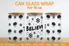 Christmas Can Glass 16 OZ SVG Bundle