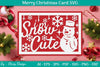 Christmas Card Papercut SVG Bundle