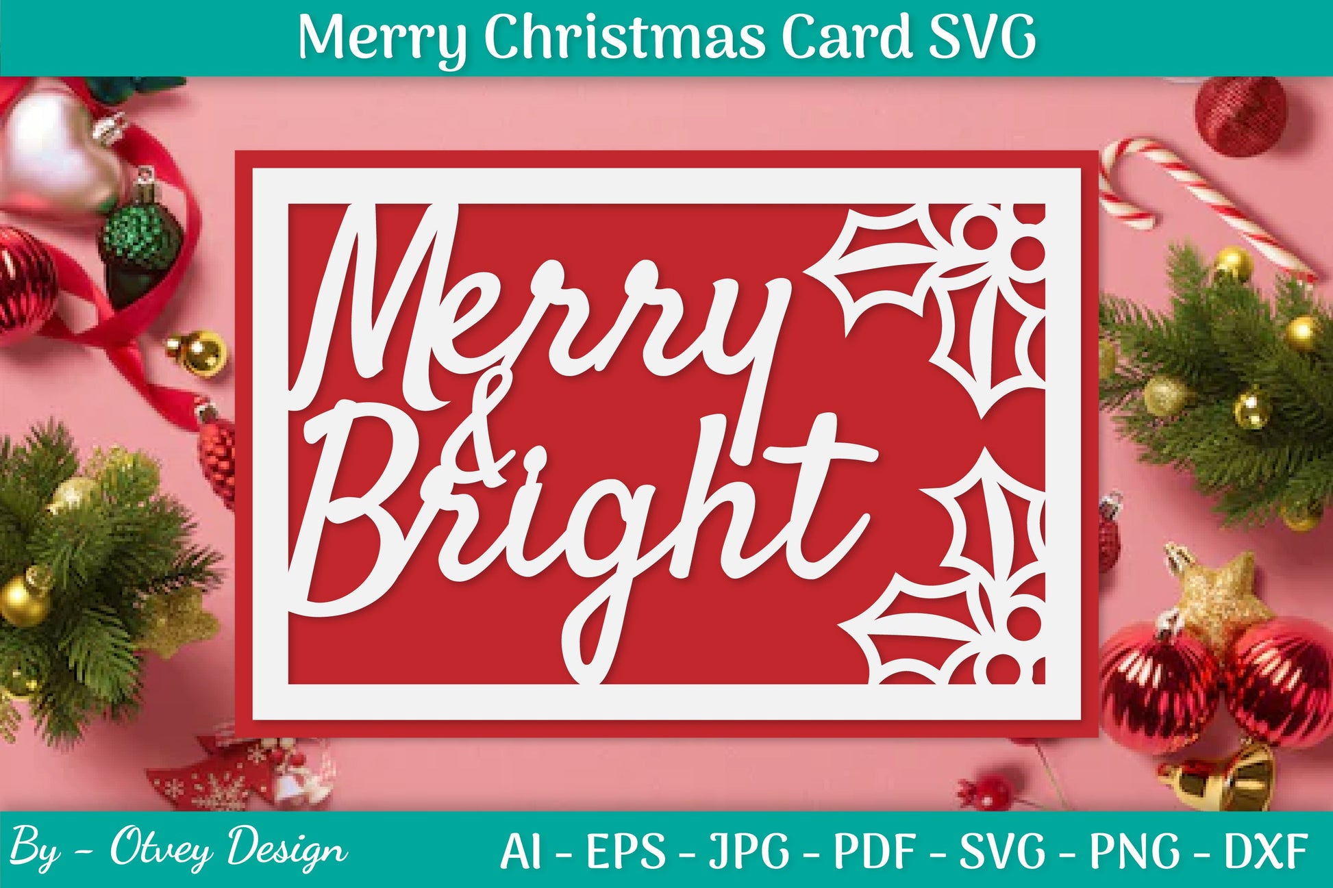Christmas Card Papercut SVG Bundle 34 - CraftNest - Digital Crafting and Art