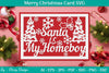 Christmas Card Papercut SVG Bundle