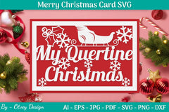 Christmas Card Papercut SVG Bundle 22 - CraftNest - Digital Crafting and Art