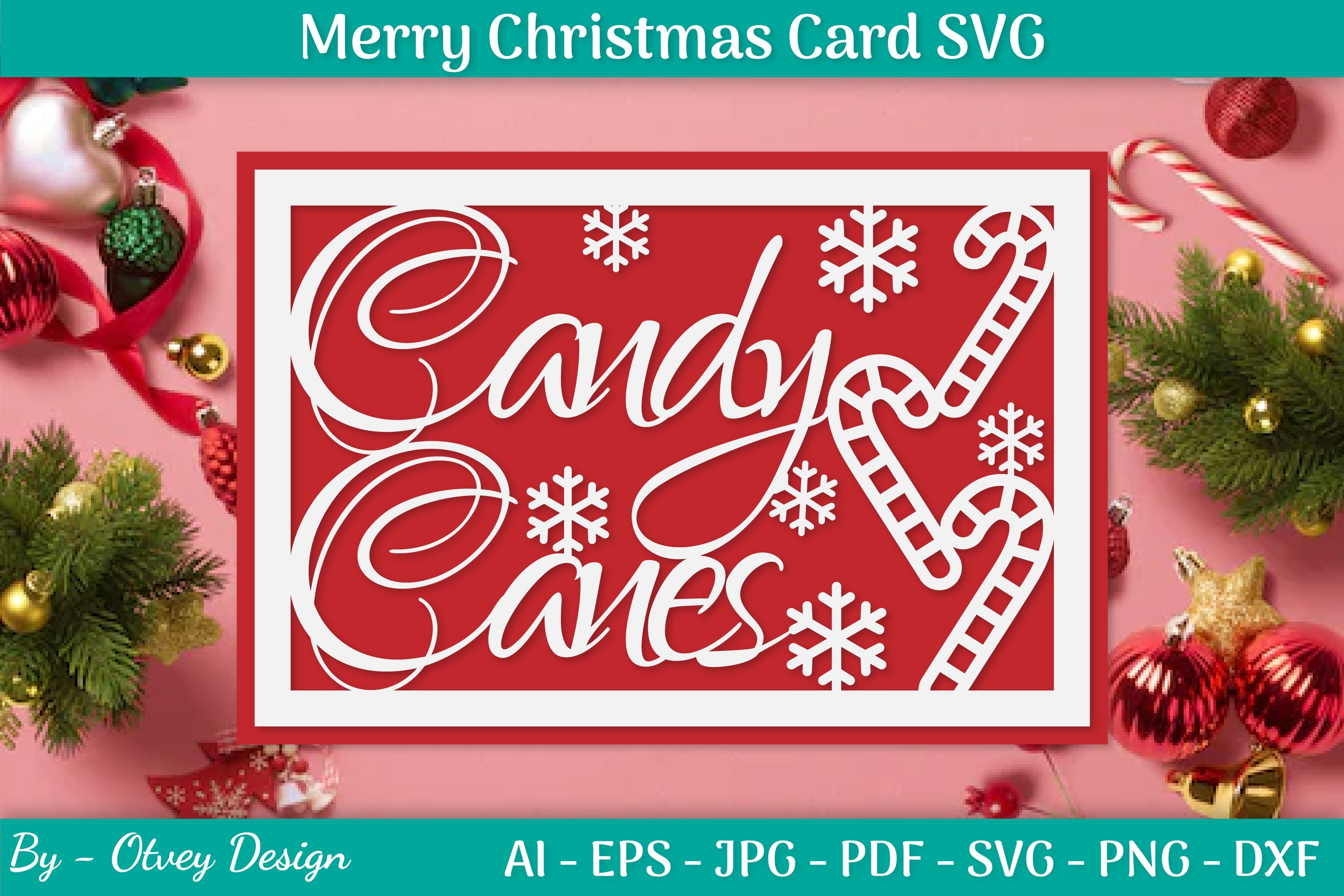 Christmas Card Papercut SVG Bundle 44 - CraftNest - Digital Crafting and Art
