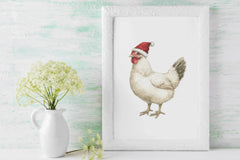 Christmas Chicken Clipart Bundle - CraftNest - Digital Crafting and Art