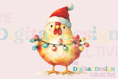 Funny Christmas Chicken Clipart Bundle - CraftNest - Digital Crafting and Art