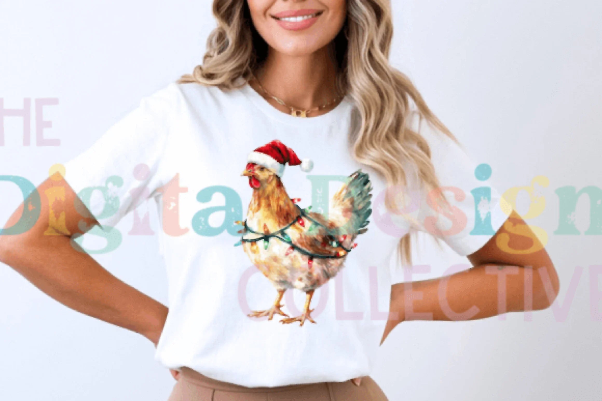 Funny Christmas Chicken Clipart Bundle - CraftNest - Digital Crafting and Art