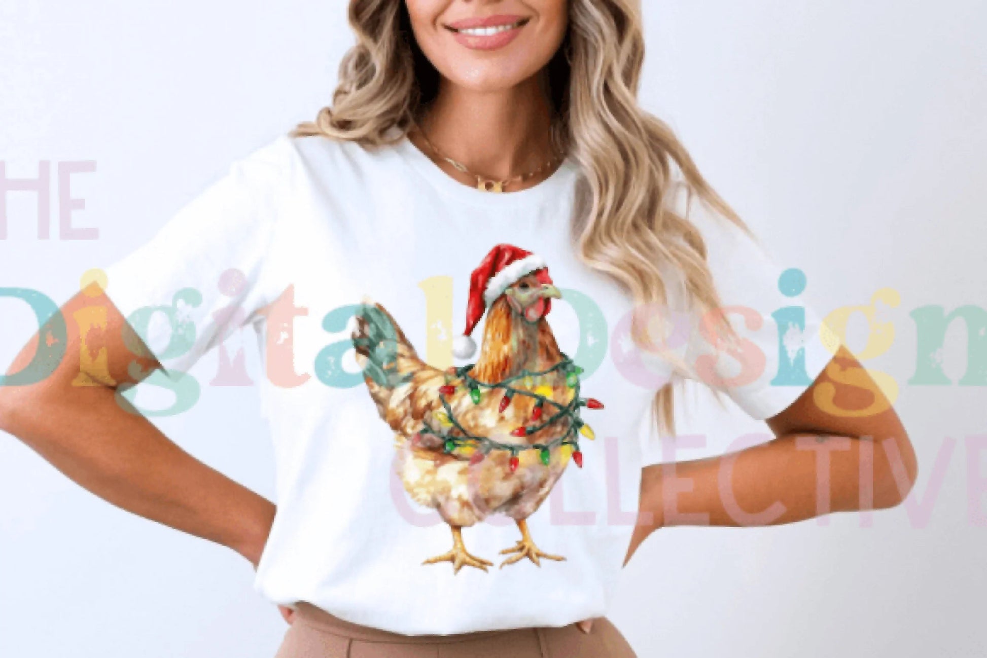 Funny Christmas Chicken Clipart Bundle - CraftNest - Digital Crafting and Art