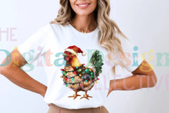 Festive Christmas Chicken Clipart Bundle - CraftNest - Digital Crafting and Art