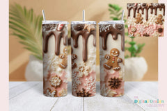 Christmas Candy Cane Tumbler Wrap Bundle - CraftNest - Digital Crafting and Art