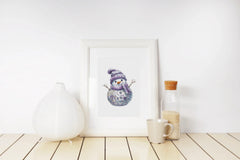 Christmas Disco Snowman Clipart Bundle - CraftNest - Digital Crafting and Art