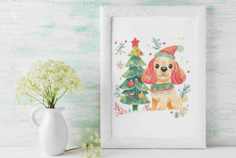 Christmas Dogs Clipart Bundle - CraftNest - Digital Crafting and Art