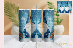 Festive Christmas Gnome Tumbler Wrap Bundle - CraftNest - Digital Crafting and Art