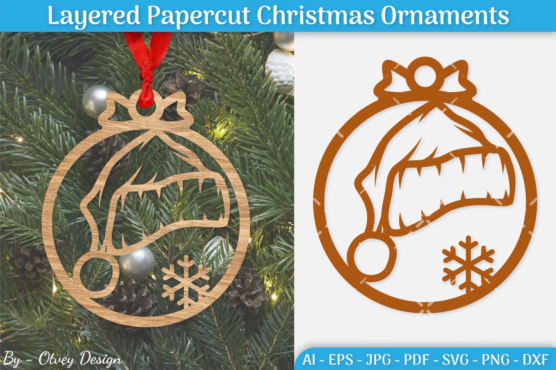 Christmas Ornament SVG Bundle 9 - CraftNest - Digital Crafting and Art