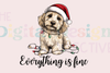 Adorable Christmas Puppy Clipart Bundle