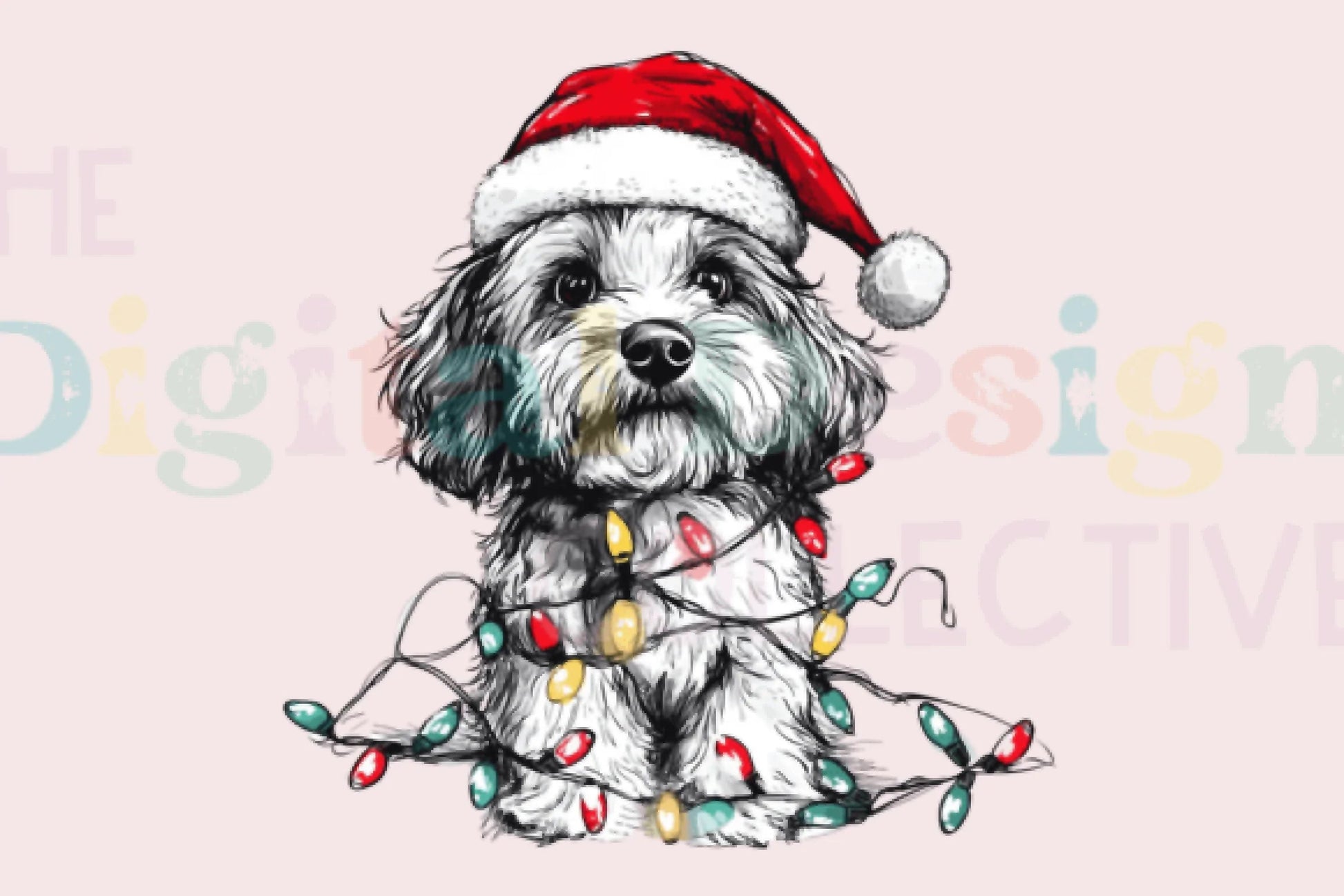 Adorable Christmas Puppy Clipart Bundle - CraftNest - Digital Crafting and Art