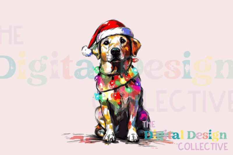 Christmas Puppy Clipart Bundle - CraftNest - Digital Crafting and Art