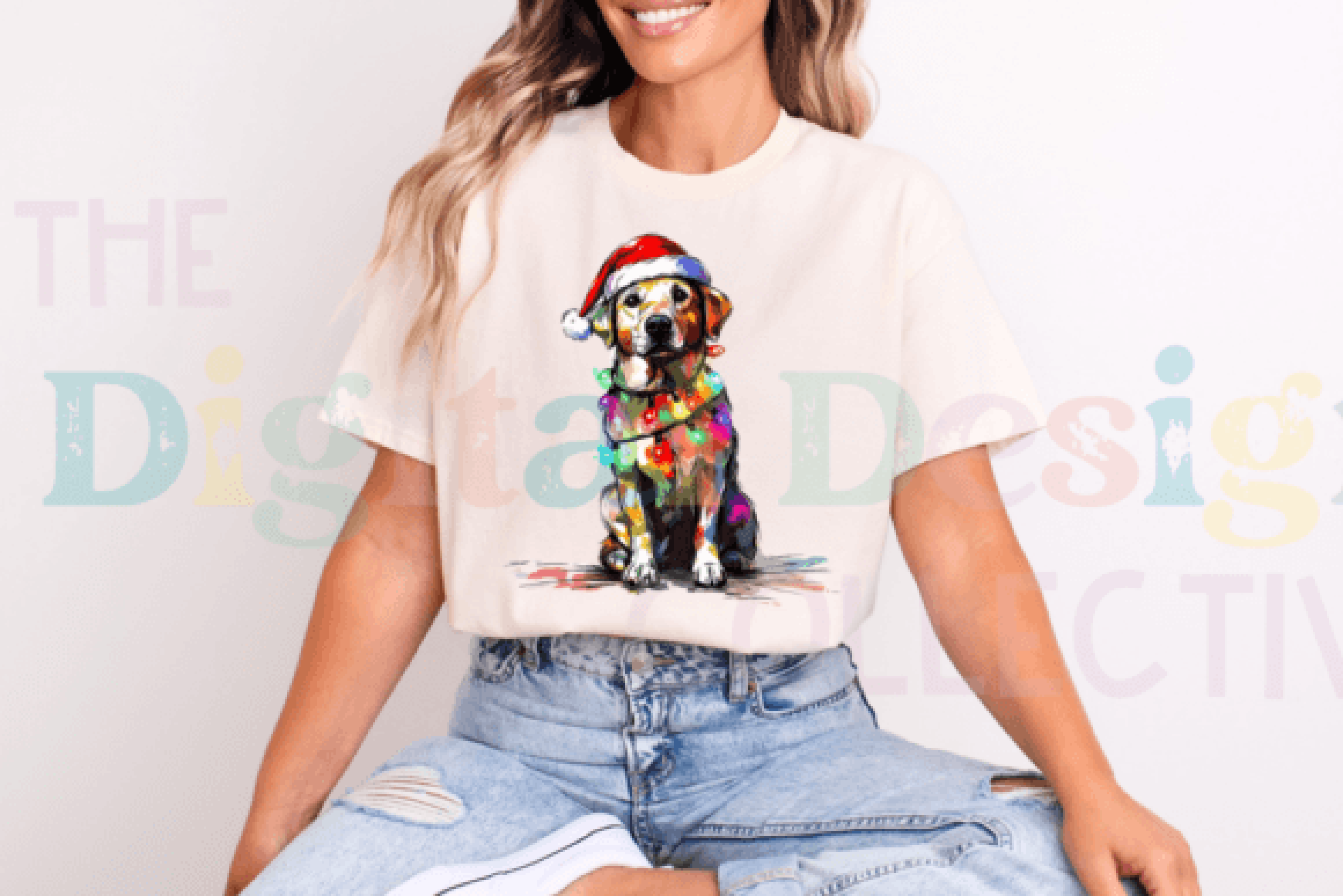 Christmas Puppy Clipart Bundle