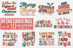 Christmas Retro Bundle - CraftNest - Digital Crafting and Art