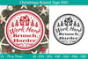 Christmas Round SVG Bundle