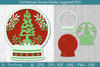 Christmas Snow Globe Layered SVG Bundle
