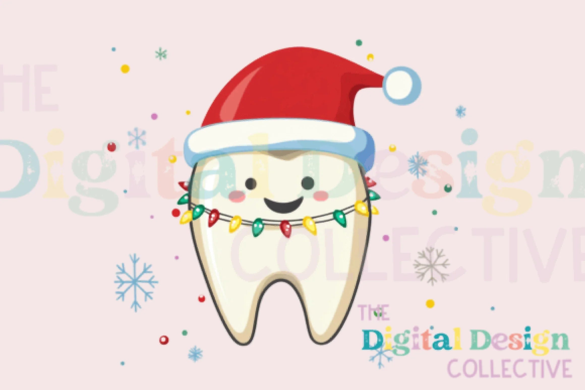 Festive Christmas Teeth Dentist Clipart Bundle - CraftNest - Digital Crafting and Art