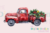 Christmas Truck Clipart Bundle