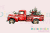 Christmas Truck Clipart Bundle