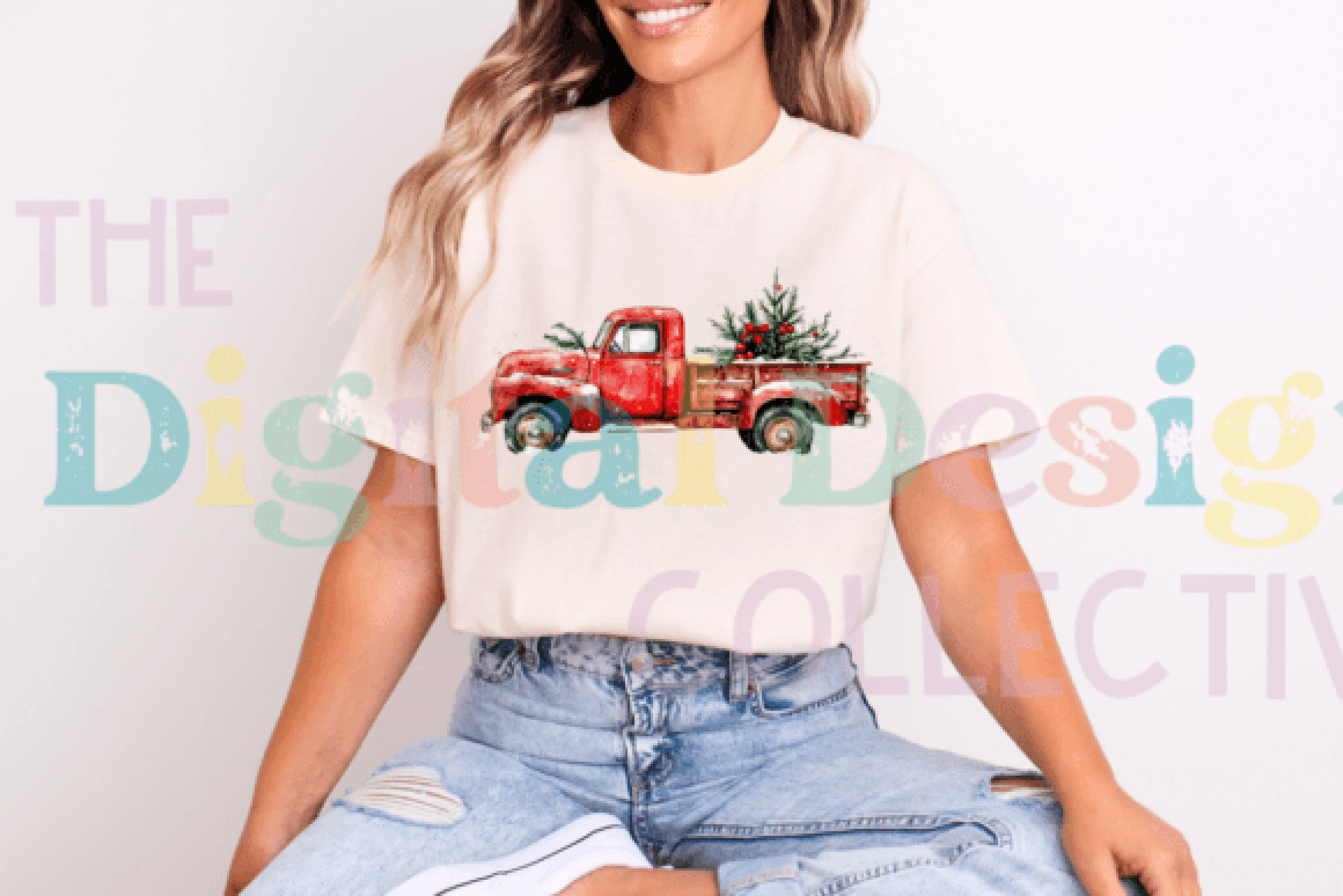 Christmas Truck Clipart Bundle