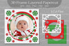 Christmas 3D Frame Layered Papercut Clipart Bundle
