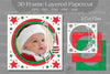 Christmas 3D Frame Layered SVG Bundle