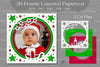 Christmas 3D Frame Layered SVG Bundle