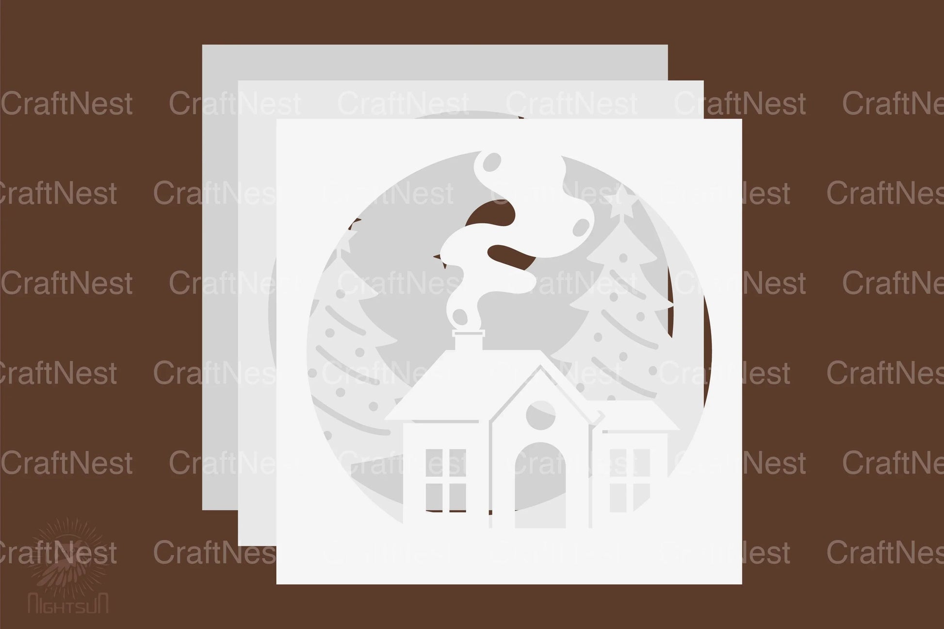 Christmas 3D Shadow Box SVG Bundle for Cricut - CraftNest - Digital Crafting and Art