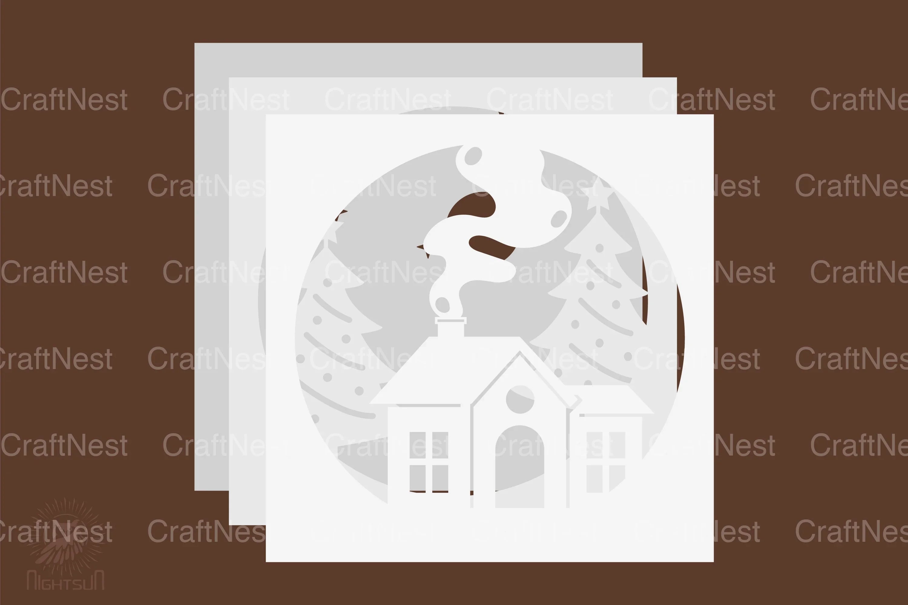 Christmas 3D Shadow Box SVG Bundle for Cricut - CraftNest - Digital Crafting and Art