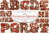 Christmas Alphabet & Letters Clipart Bundle