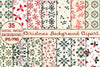 Christmas Background Clipart Bundle