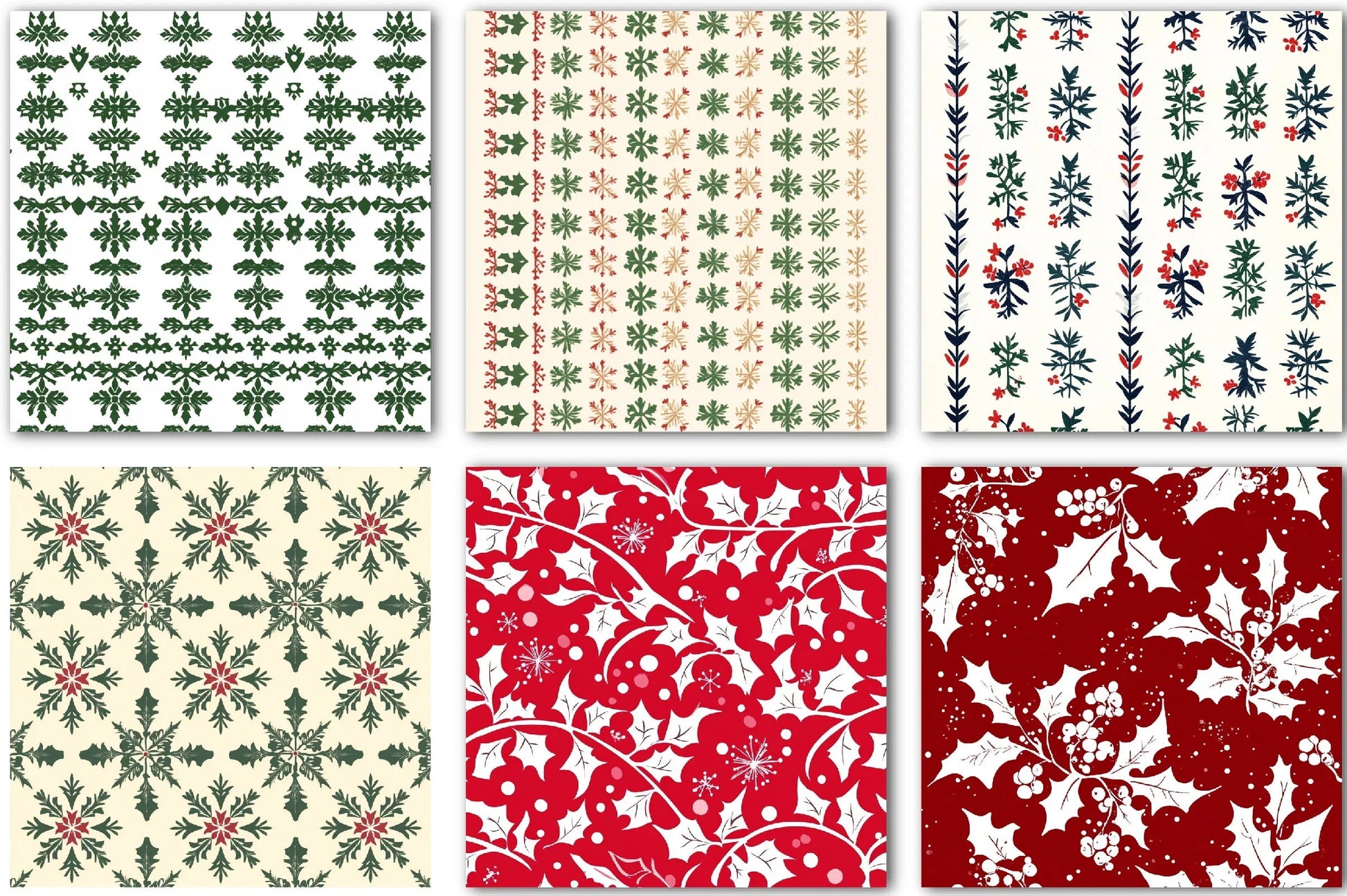 Christmas Background Clipart Bundle - CraftNest - Digital Crafting and Art