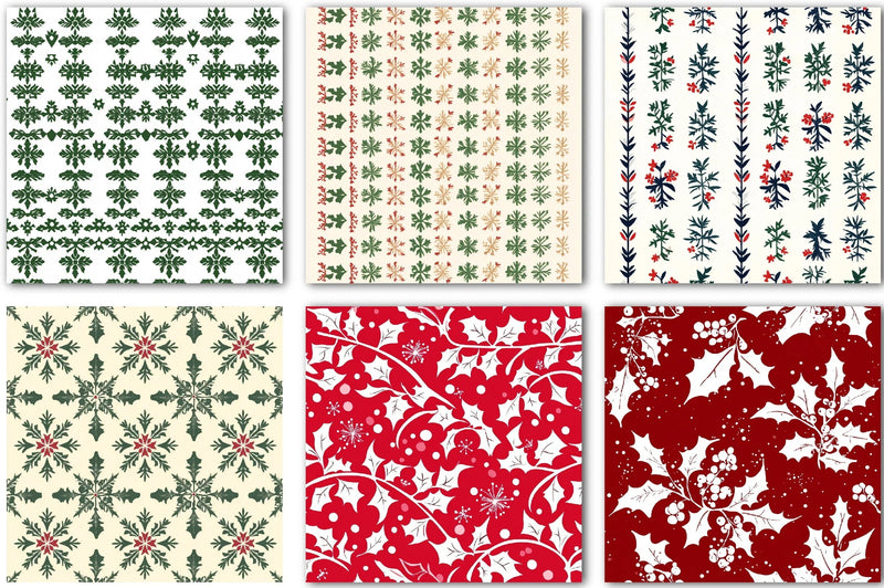 Christmas Background Clipart Bundle - CraftNest - Digital Crafting and Art
