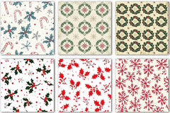 Christmas Background Clipart Bundle - CraftNest - Digital Crafting and Art
