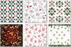 Christmas Background Clipart Bundle - CraftNest - Digital Crafting and Art