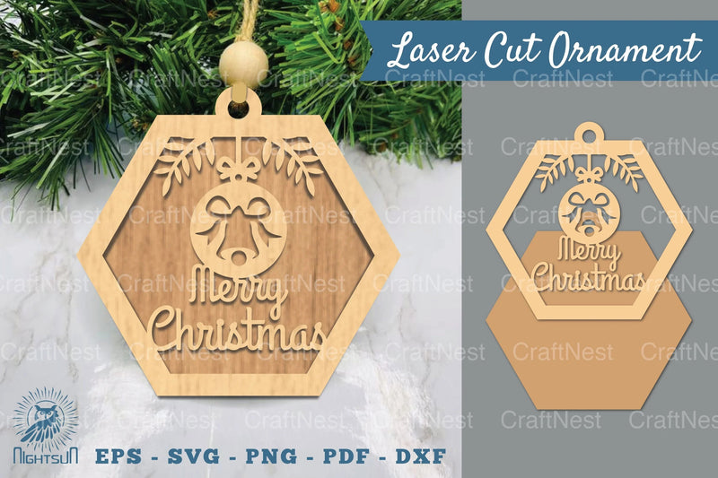 Christmas Ball Laser Cut Ornament Clipart Bundle - CraftNest - Digital Crafting and Art