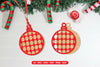 Christmas Ball Lasercut SVG Bundle Clipart