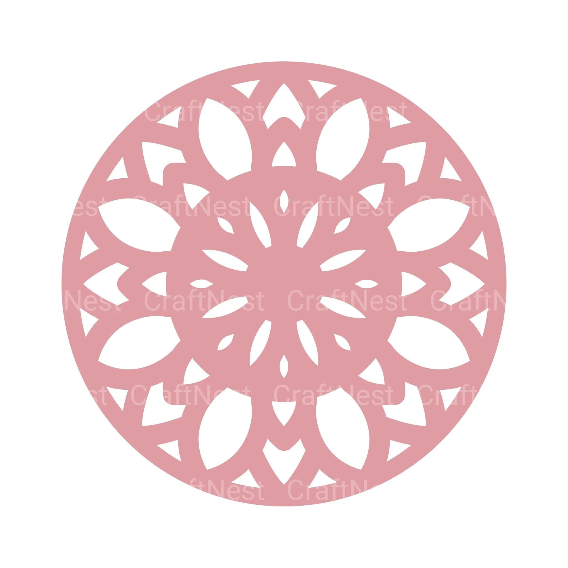 Christmas Bauble Mandala 3D Layered Papercut Clipart Bundle - CraftNest - Digital Crafting and Art