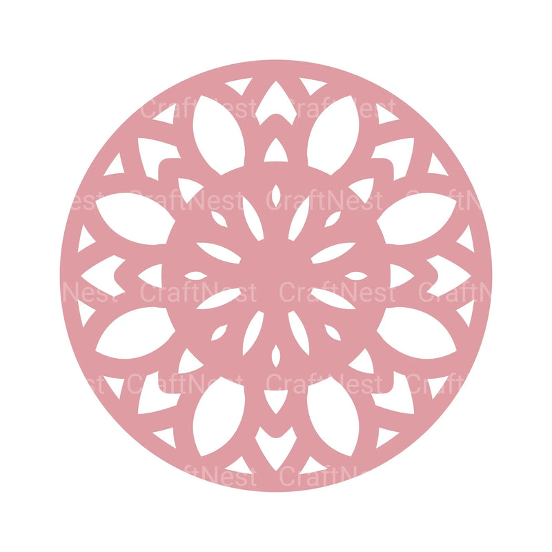 Christmas Bauble Mandala 3D Layered Papercut Clipart Bundle - CraftNest - Digital Crafting and Art
