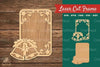 Christmas Bell Laser Cut Frame Clipart Bundle
