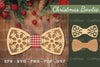 Christmas Bowtie Laser Cut SVG Bundle